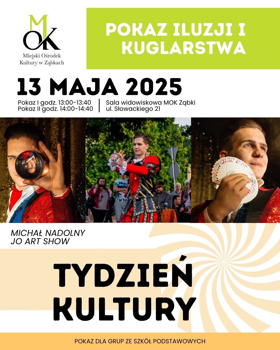 POKAZ ILUZJI I KUGLARSTWA