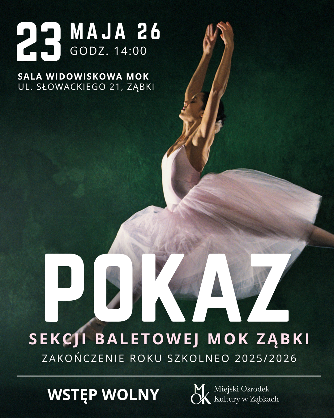 POKAZ SEKCJI BALETOWEJ